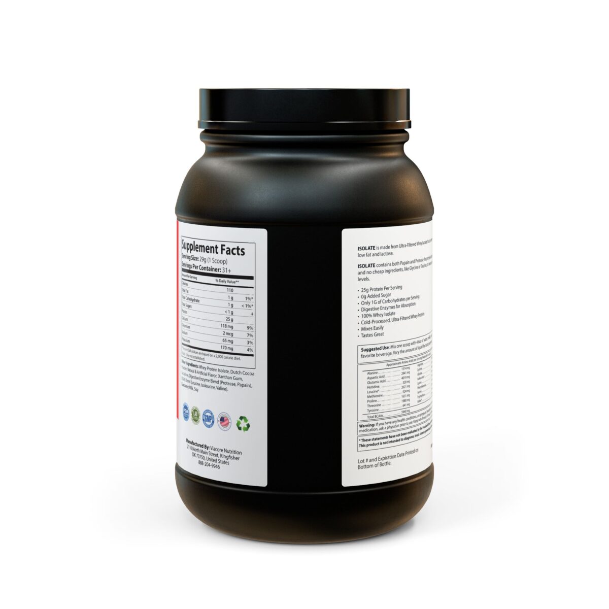 Protein #Vibe Your Fit# Premium Whey Isolate Protein - Image 4