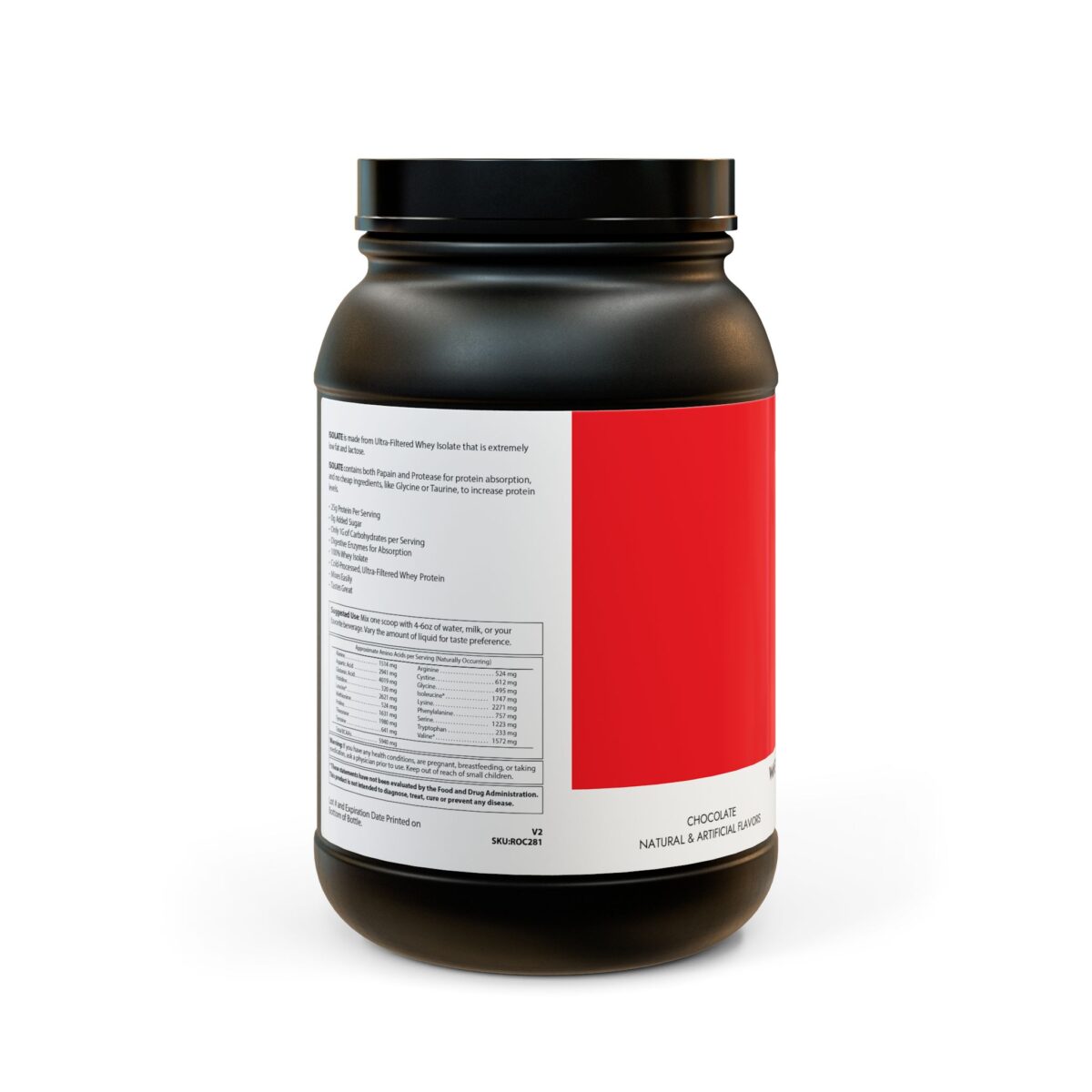 Protein #Vibe Your Fit# Premium Whey Isolate Protein - Image 2