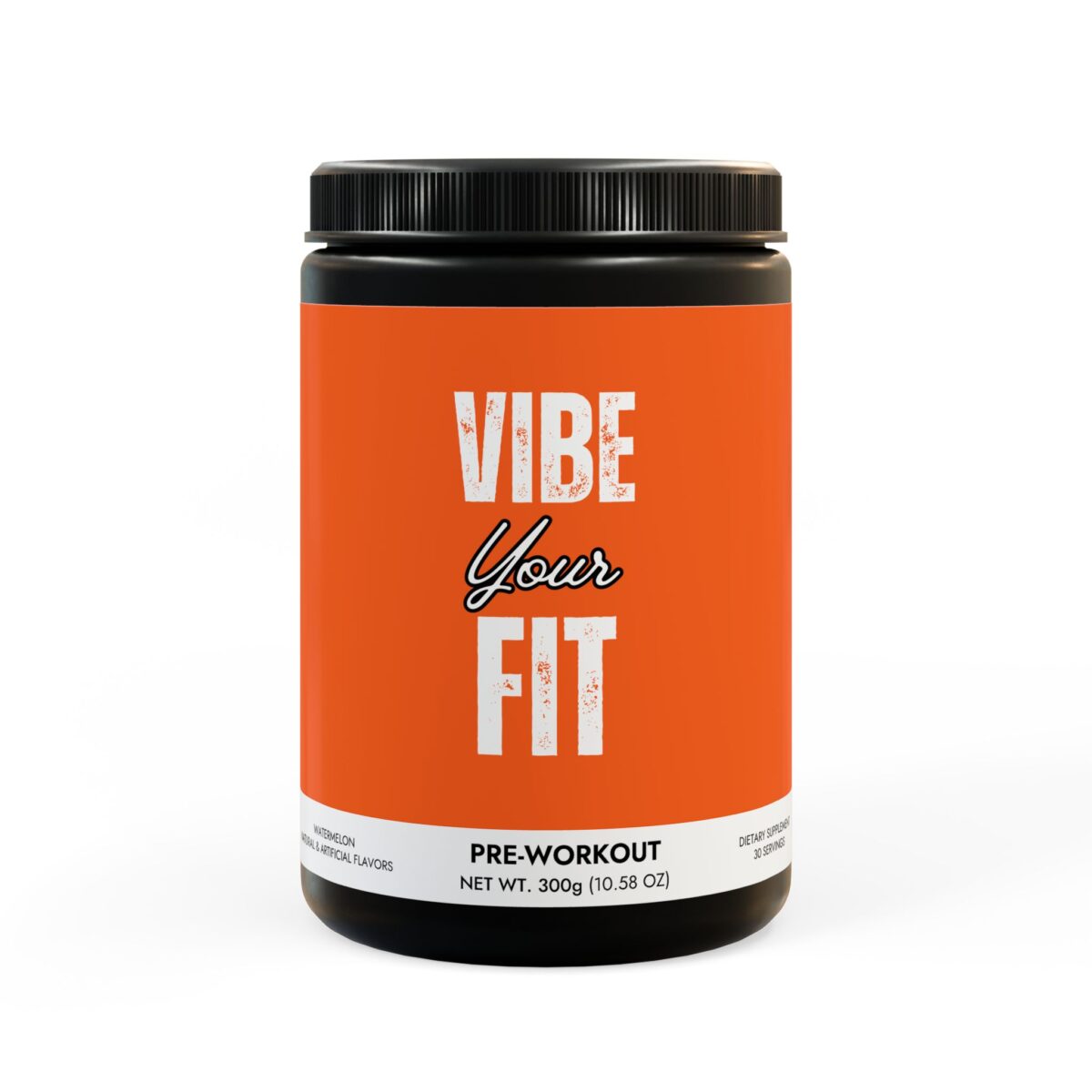 Pre-Workout Boost #Vibe Your Fit# Watermelon Flavor, Performance & Energy