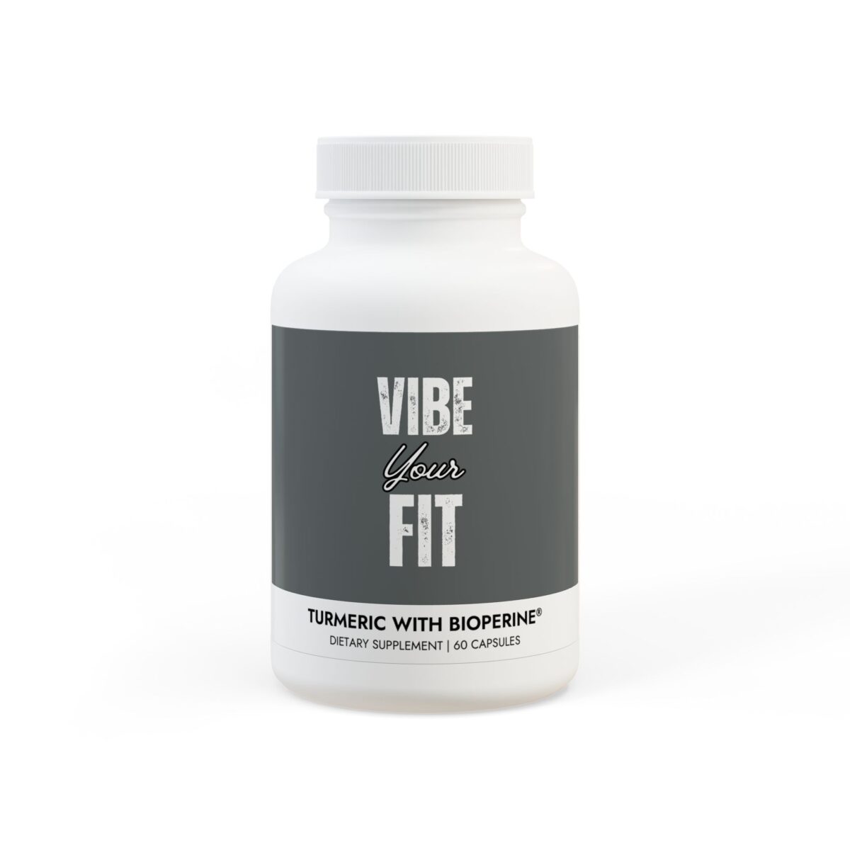 Turmeric #Vibe Your Fit# BioPerine® Supplement