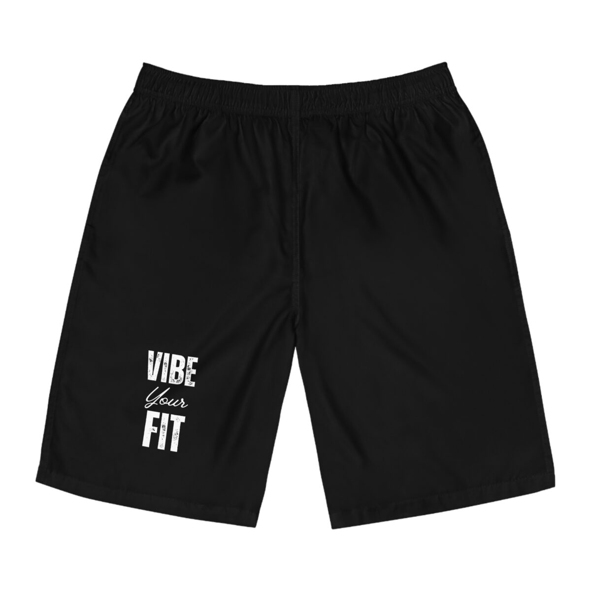 Men's Board Shorts - 'Vibe Your Fit' – Stylish Summer Swimwear for Beach Days - Image 2