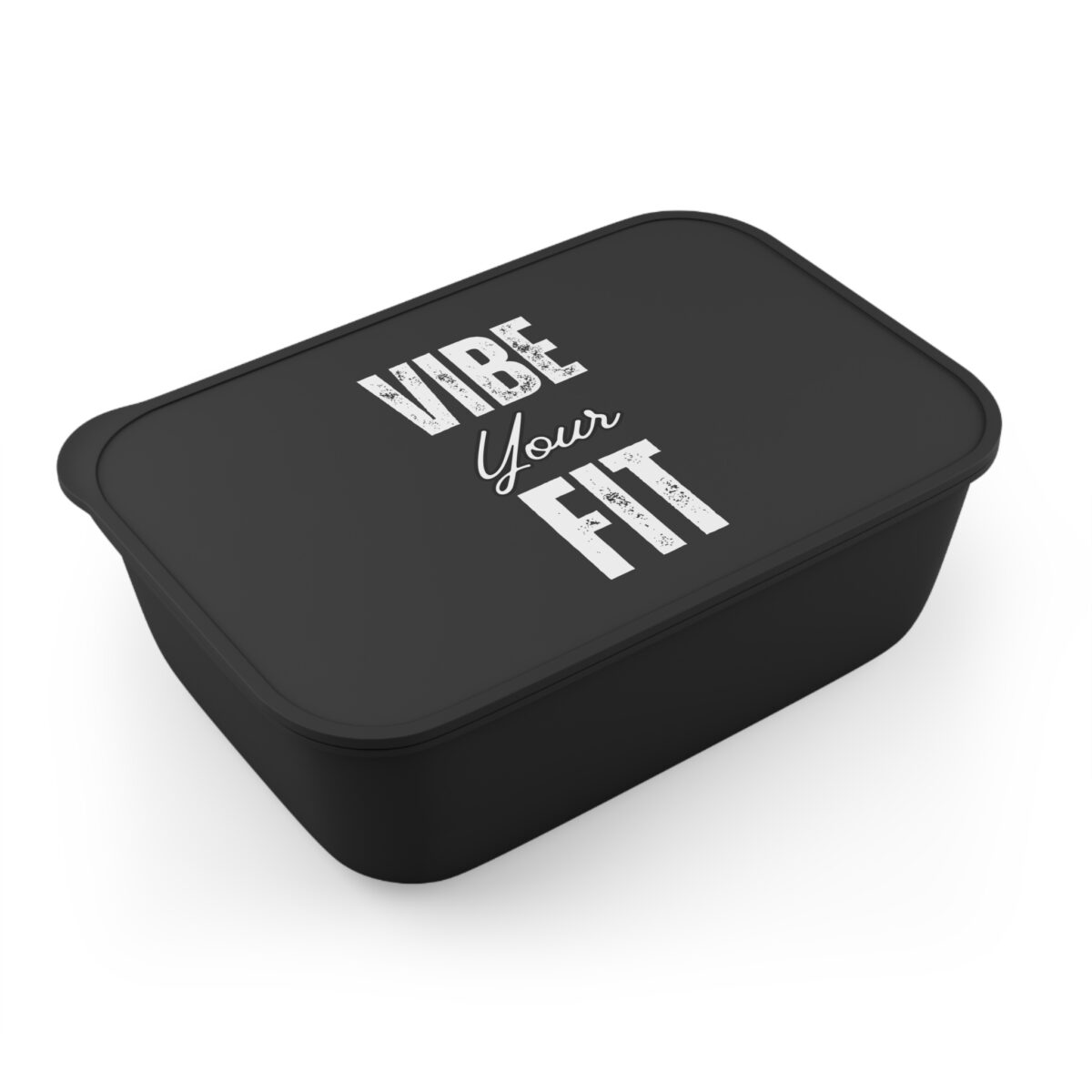 Vibe Your Fit Bento Box - Stylish Meal Prep Container with Band & Utensils